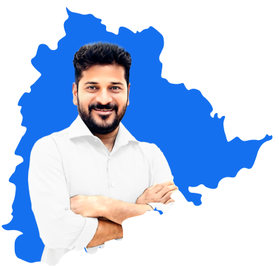 BuildNow -Telangana State map with CM photo